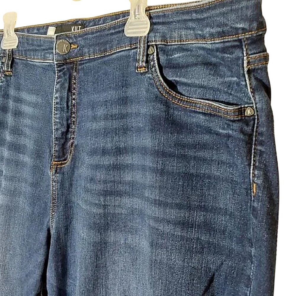 Kut from the Kloth Catherine Boyfriend High-Rise Crop Jean Great Condition - 22W - Picture 5 of 10